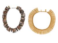 Two Costume Necklaces, 1980-2000s