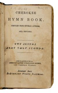 [Native Americana]. A group of 11 religious titles, including hymnals and missalettes in the Creek, Seminole, and Cherokee Languages.