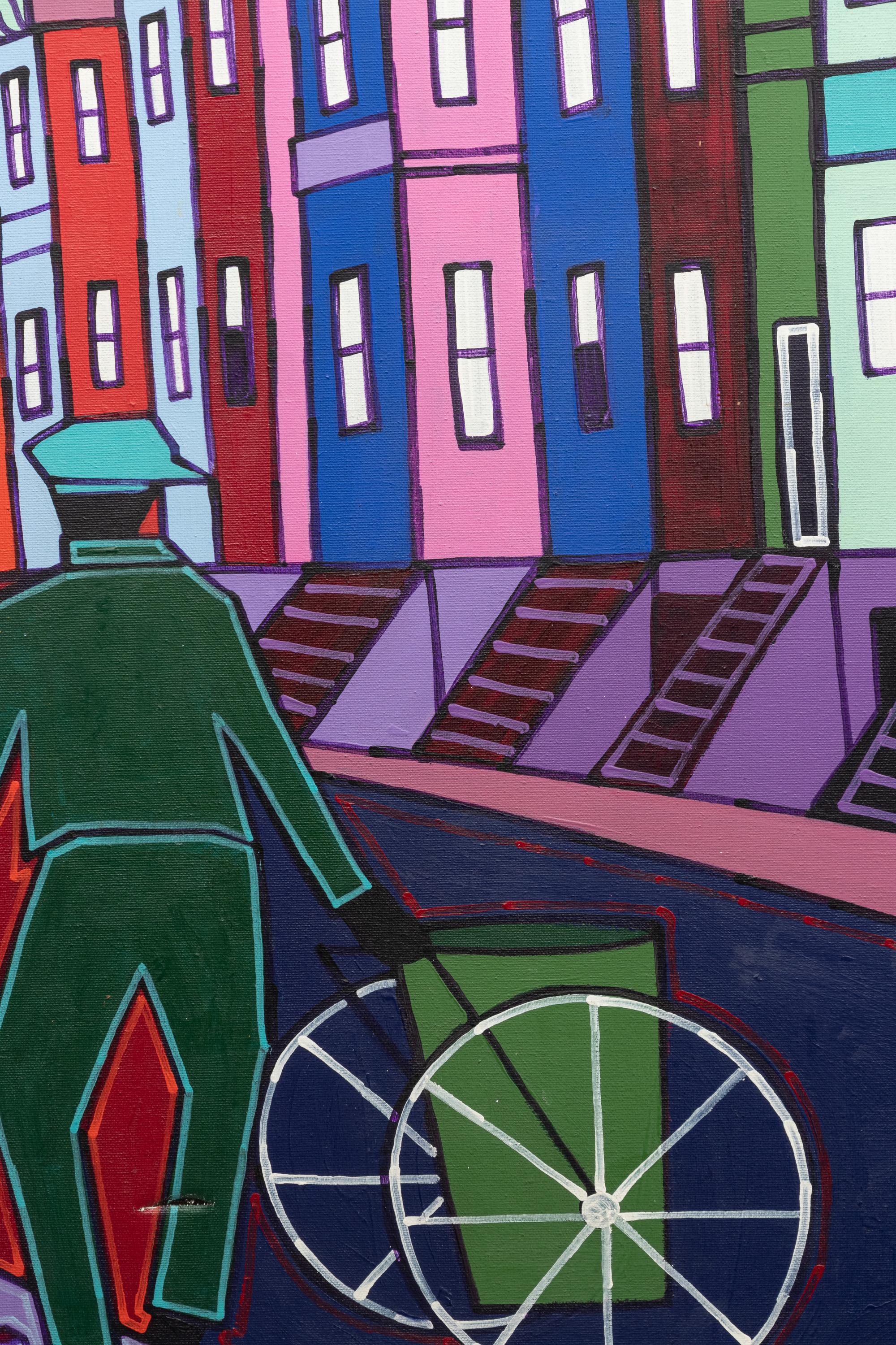 Untitled (Street Sweeper in Harlem)