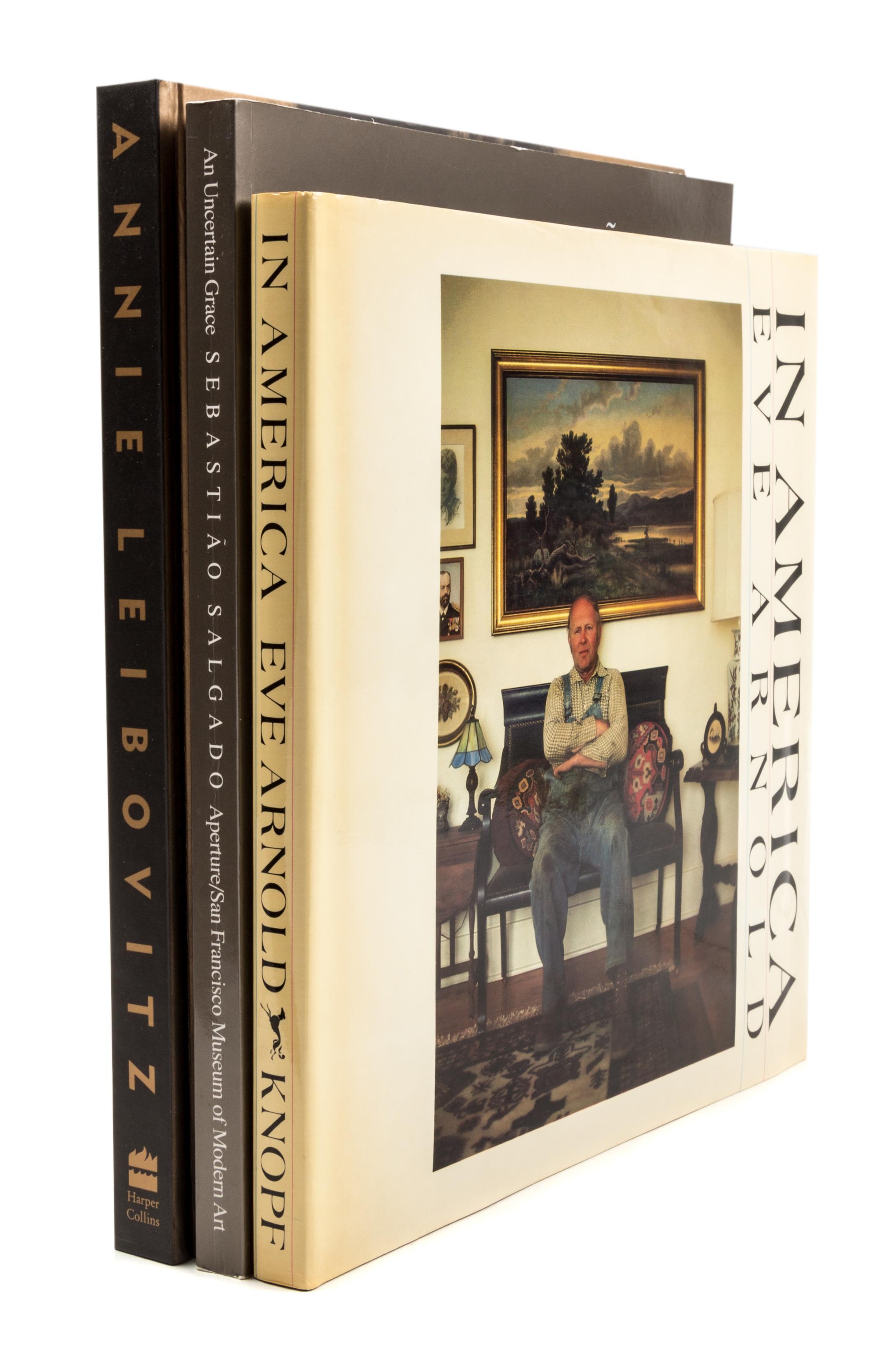 (PHOTOGRAPHY) 3 works by Eve Arnold, Annie Liebovitz and Sebastaio Salgado.