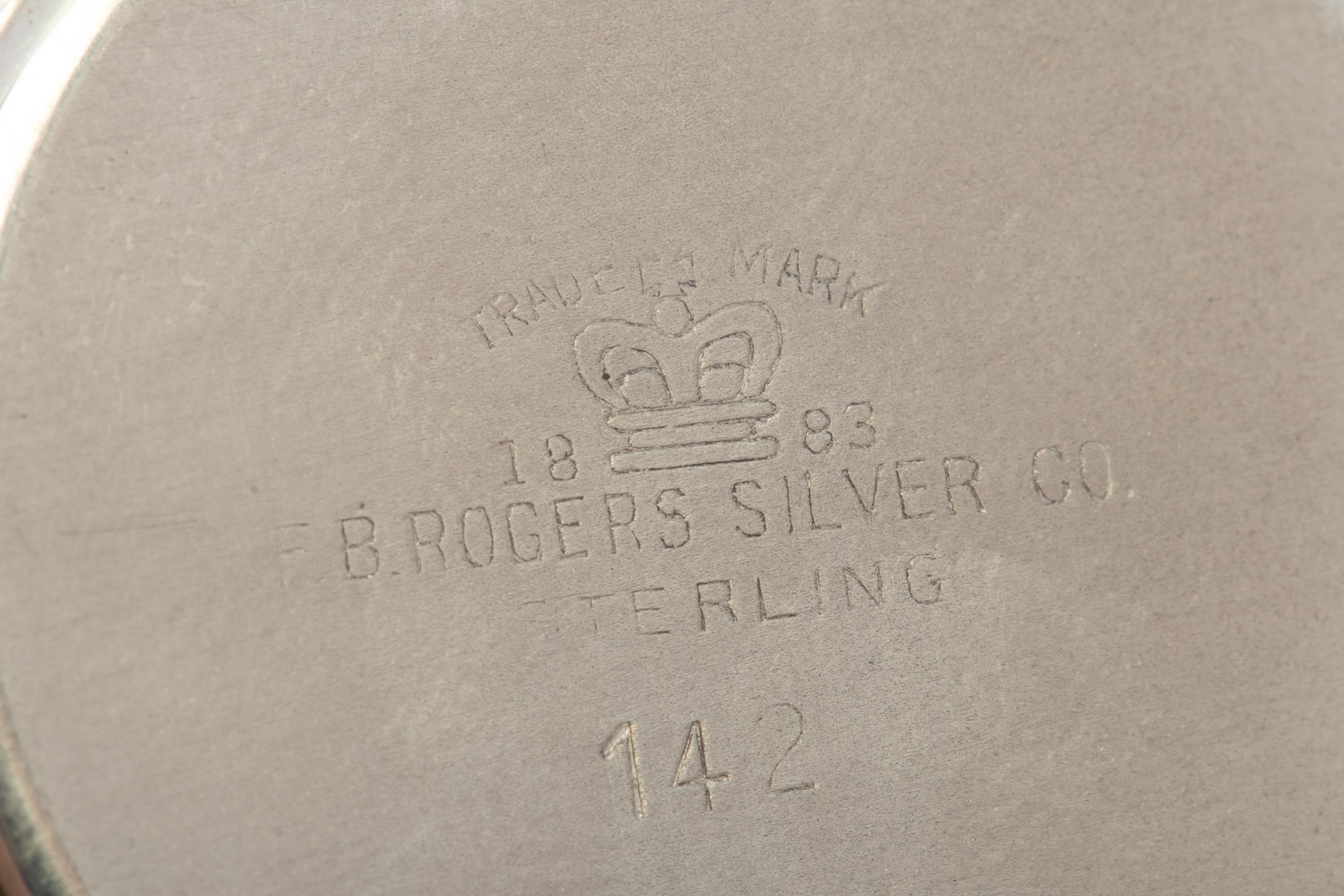 A Set of Four American Silver Salt Cellars