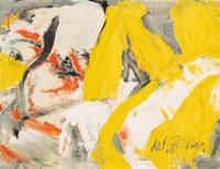 Willem de Kooning (American/Dutch, 1904-1997) — The Man and the Big Blonde, 1982