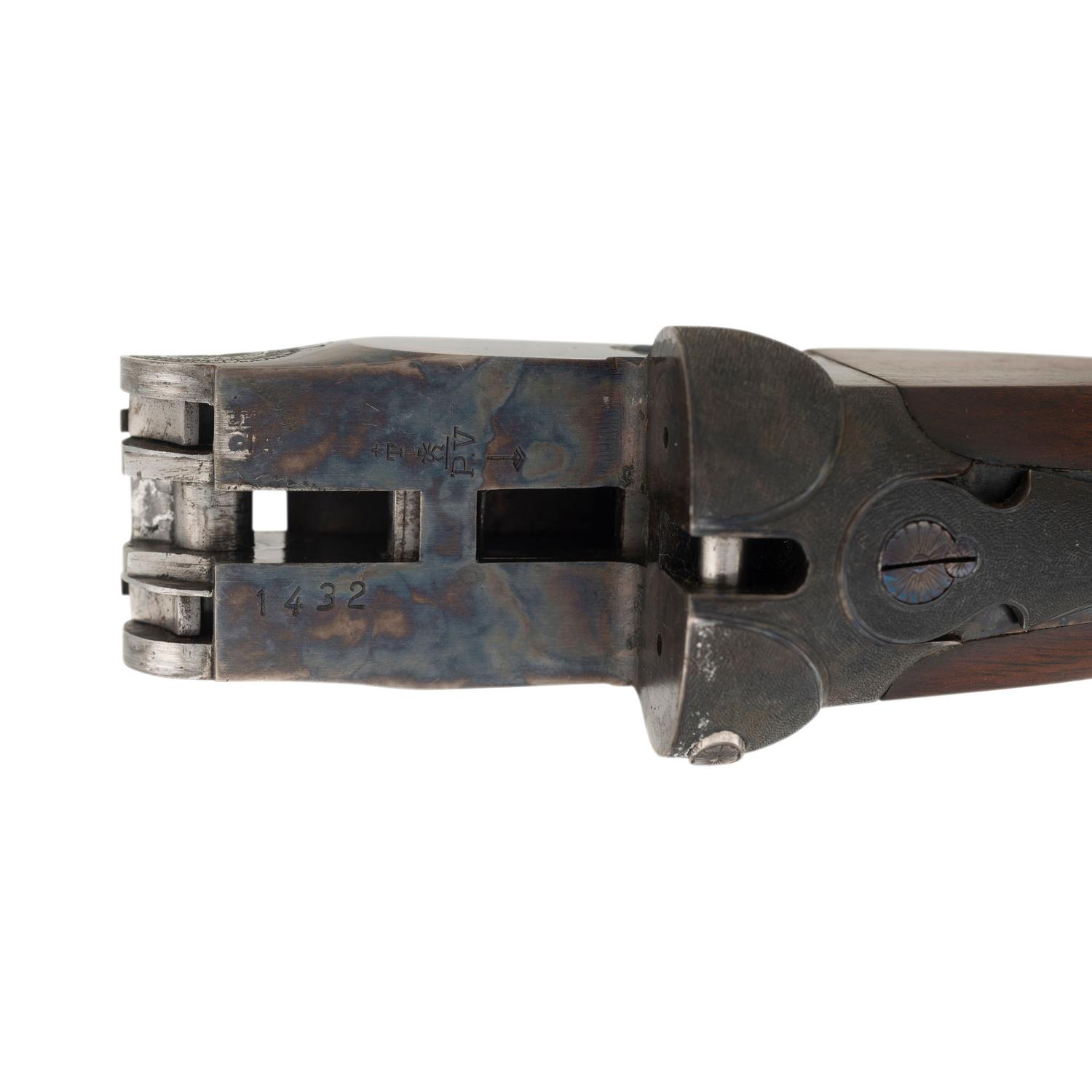 **Abercrombie & Fitch Retailer Marked Auguste Francotte "The High Gun" .410 SxS Shotgun