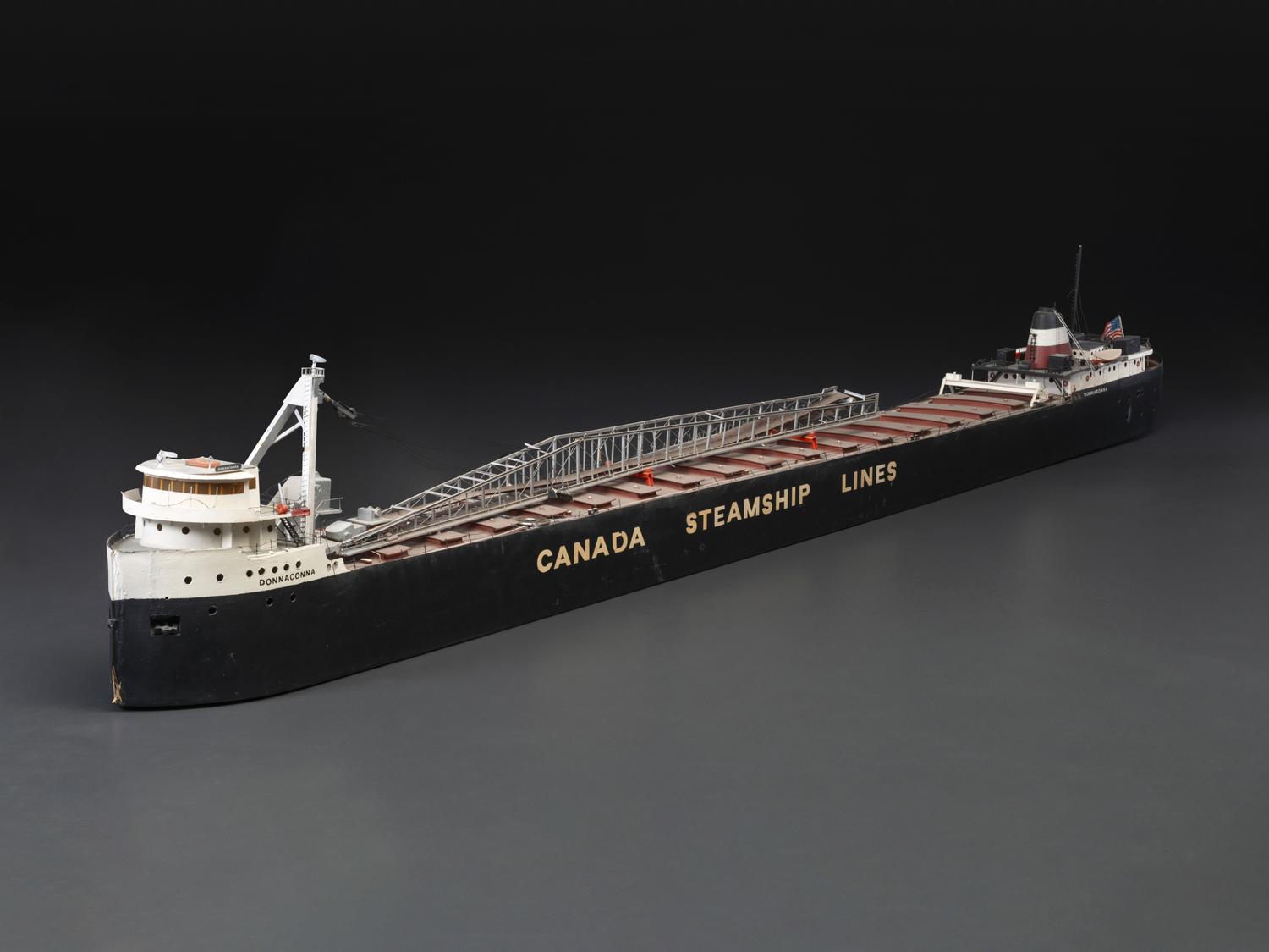 A Great Lakes Bulk Freighter Model, SS Donnacona