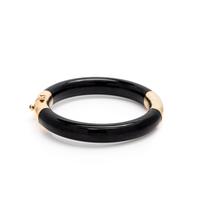 David Lin, Black Jade Bangle Bracelet