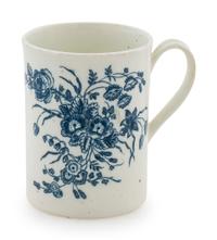 A Worcester Blue and White Porcelain Small Mug — 1770