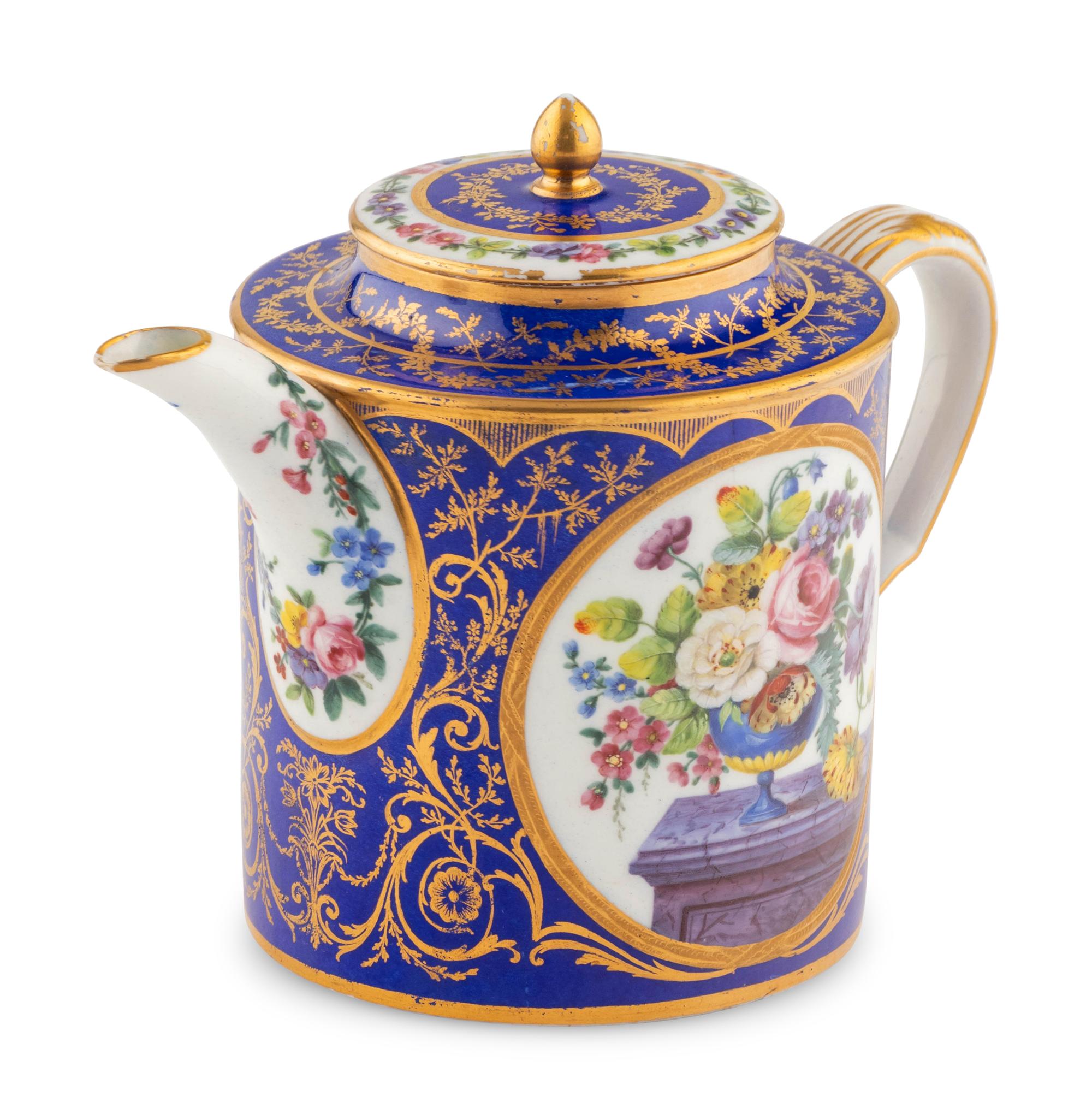 A Sèvres Porcelain Teapot
