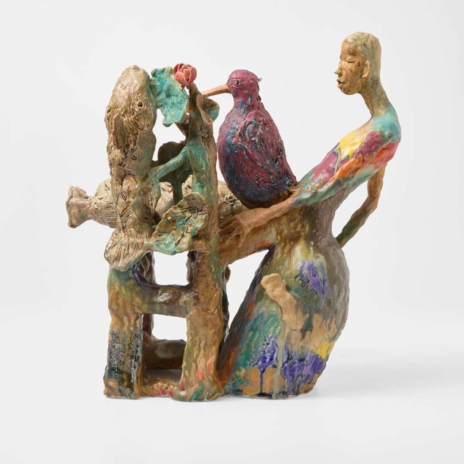 Sunkoo Yuh (Korean, b. 1960) Figural Sculpture, USA, circa 2010
