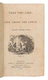 Stowe, Harriet Beecher (1811-1896). A group of 4 titles, most first editions, comprising: