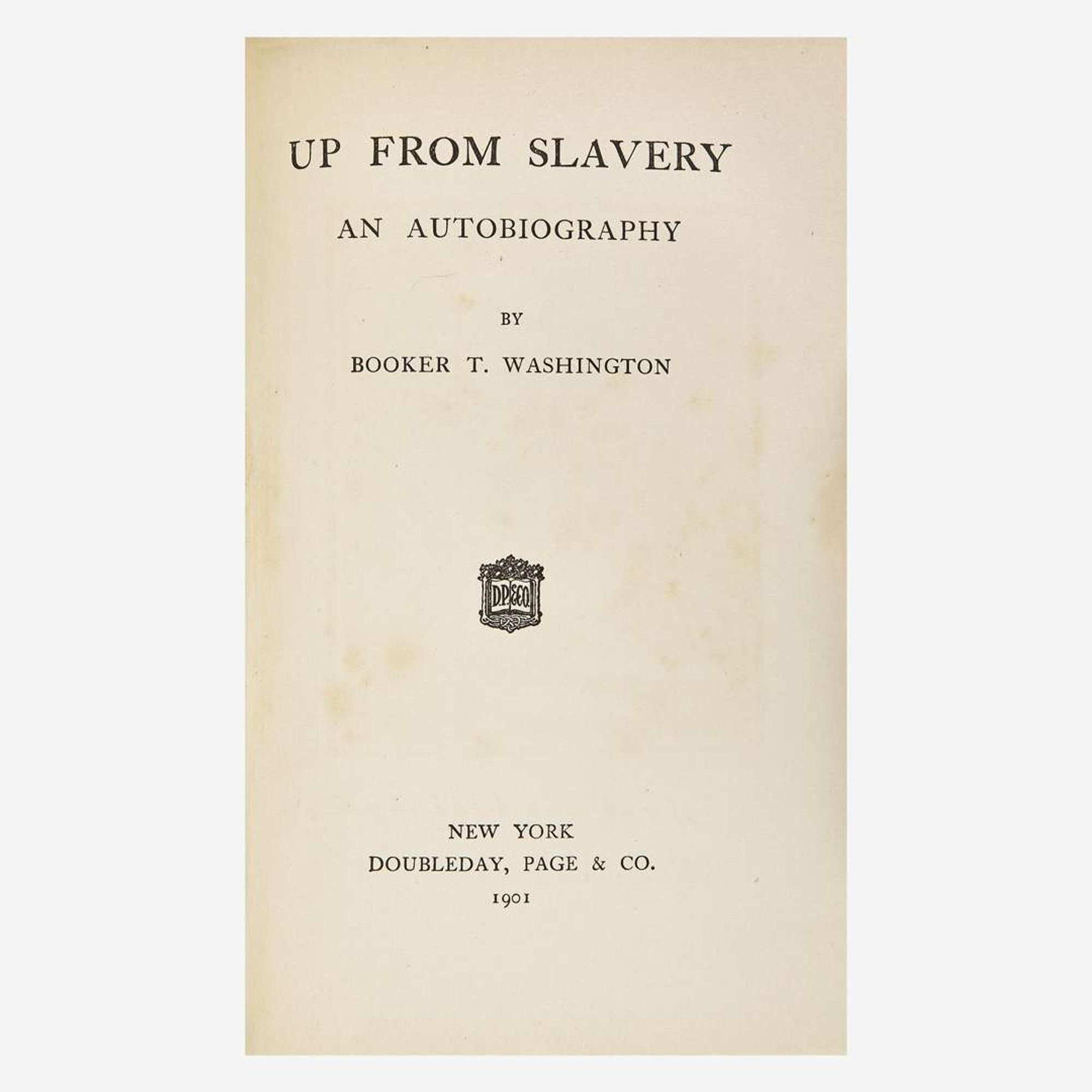 [African-Americana] Washington, Booker T. Group of 2 Titles