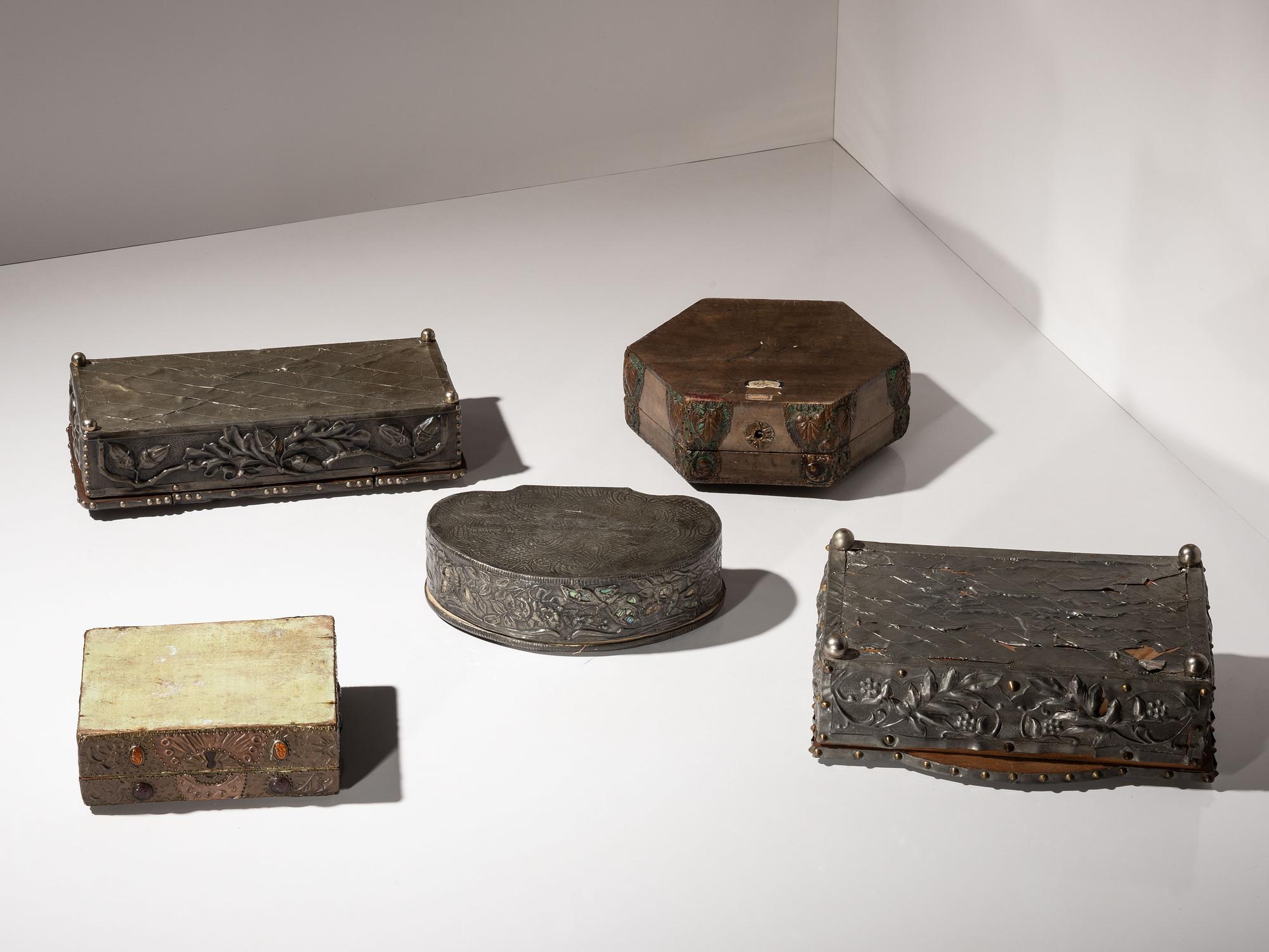 Five Hand-Crafted Boxes