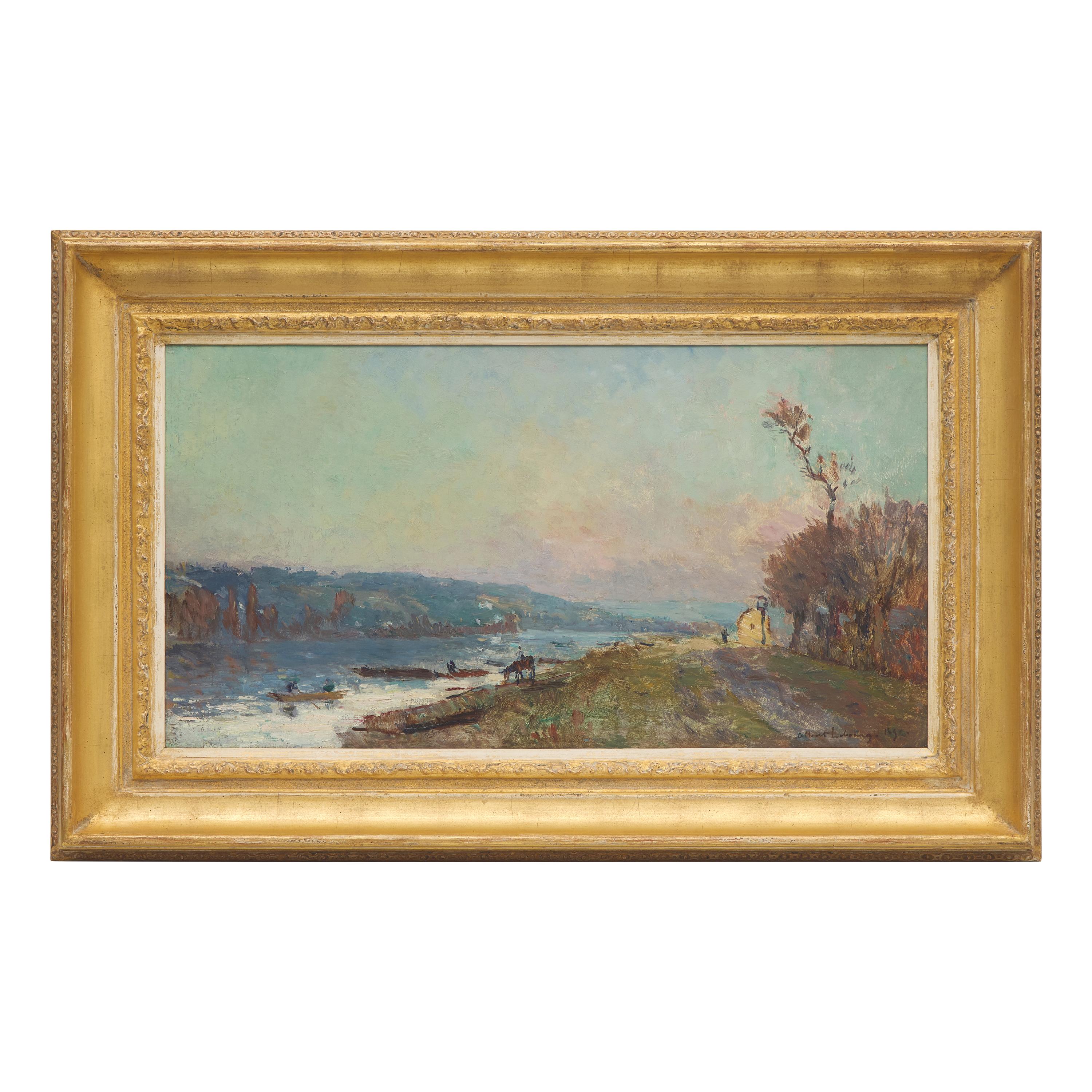 Albert Lebourg (French, 1849-1928) — La Seine à Saint Cloud , 1890