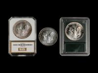 A Collection of Sixty-Eight Silver Eagle $1 Coins