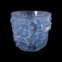 An R. Lalique Avalon Glass Vase