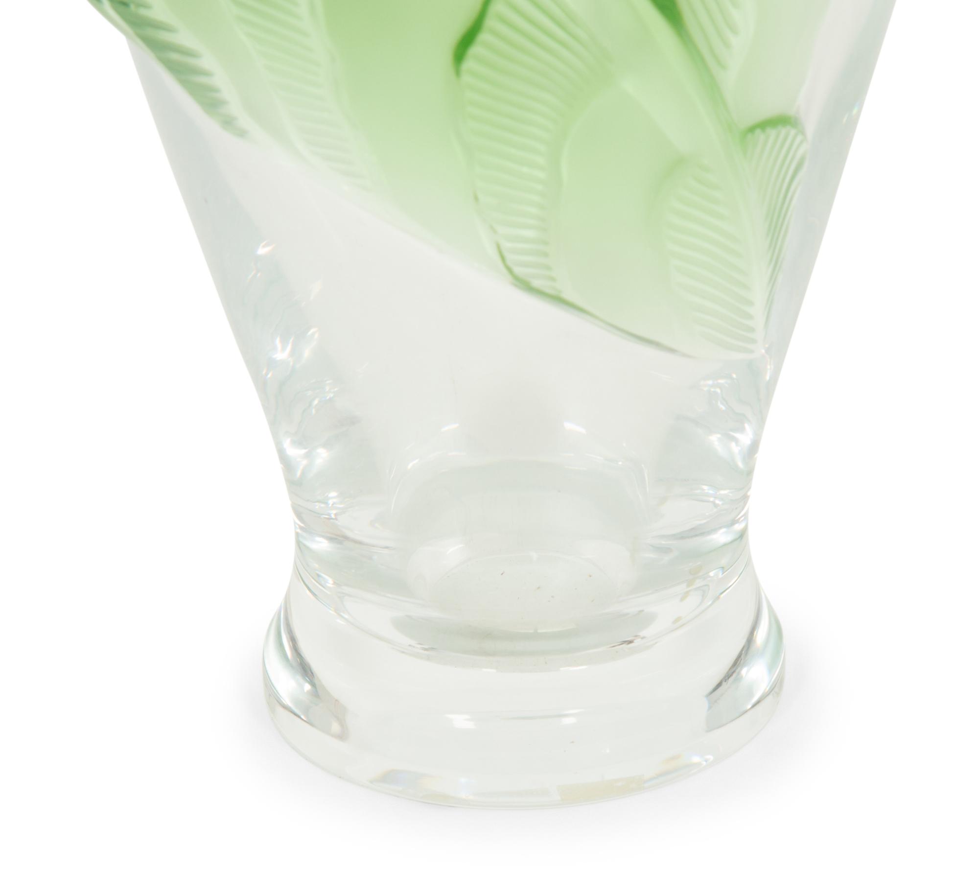 A Lalique Tanega Vase
