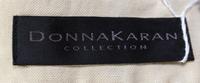 A Donna Karan Tan Linen Blend Suit, Size 2.