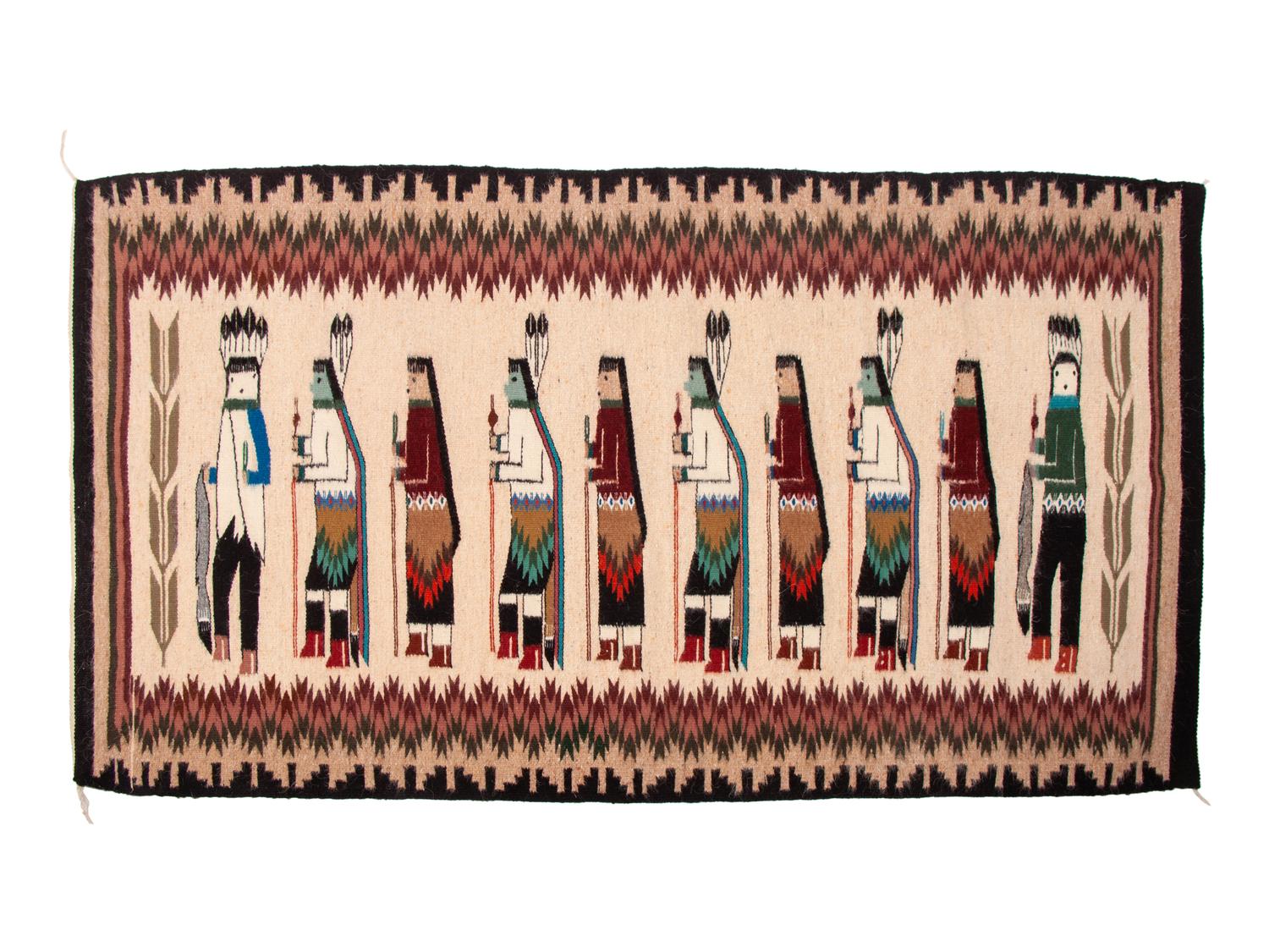 Yeibichai Weaving PLEASE NOTE: THIS LOT IS LOCATED IN AND SHIPS FROM DENVER, CO