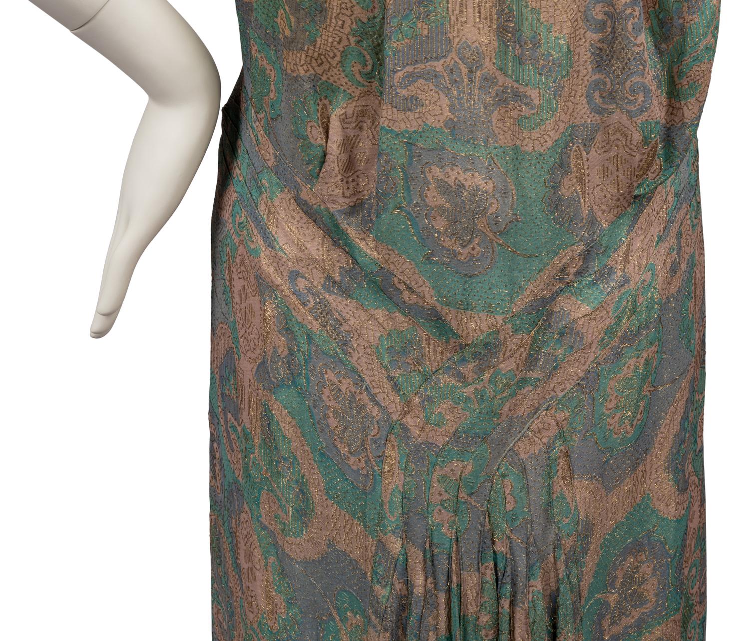 Three Flapper Items: Two Dresses, One Cape, 1920-30s