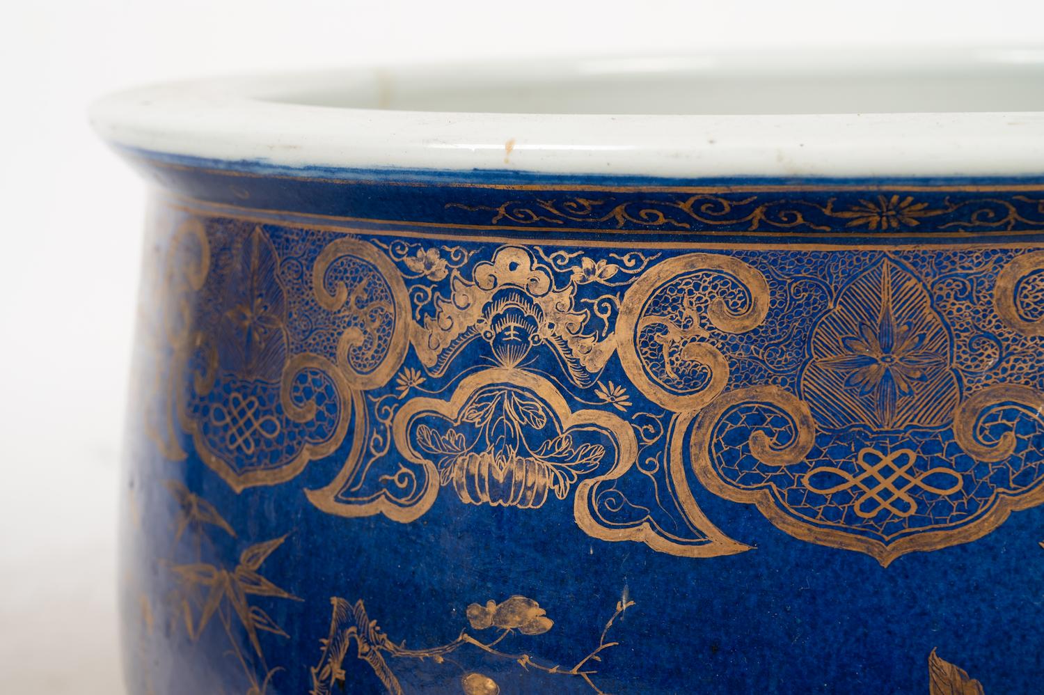 A Japanese Porcelain Jardinière