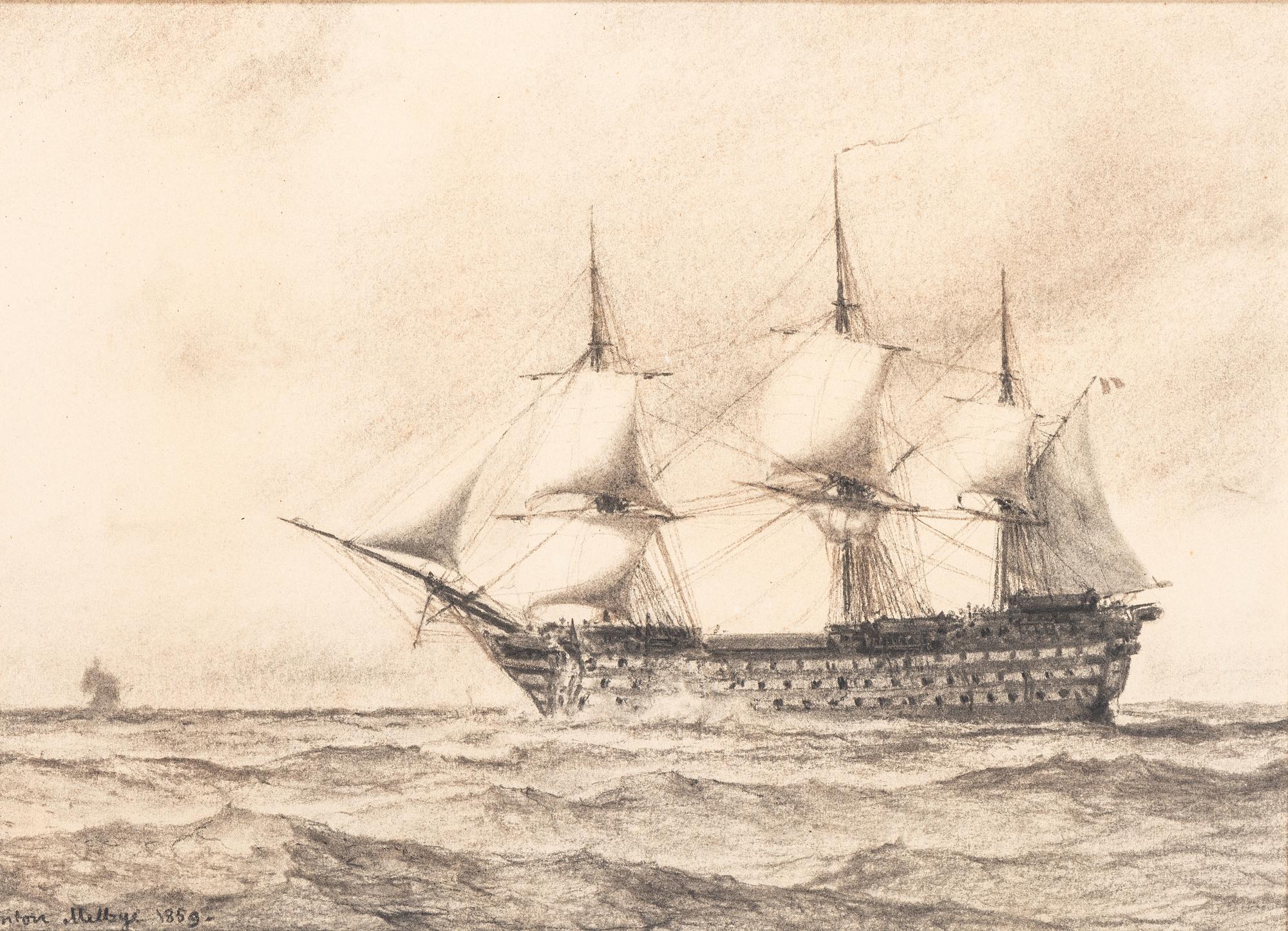 Daniel Hermann Anton Melbye (Danish, 1818-1875)