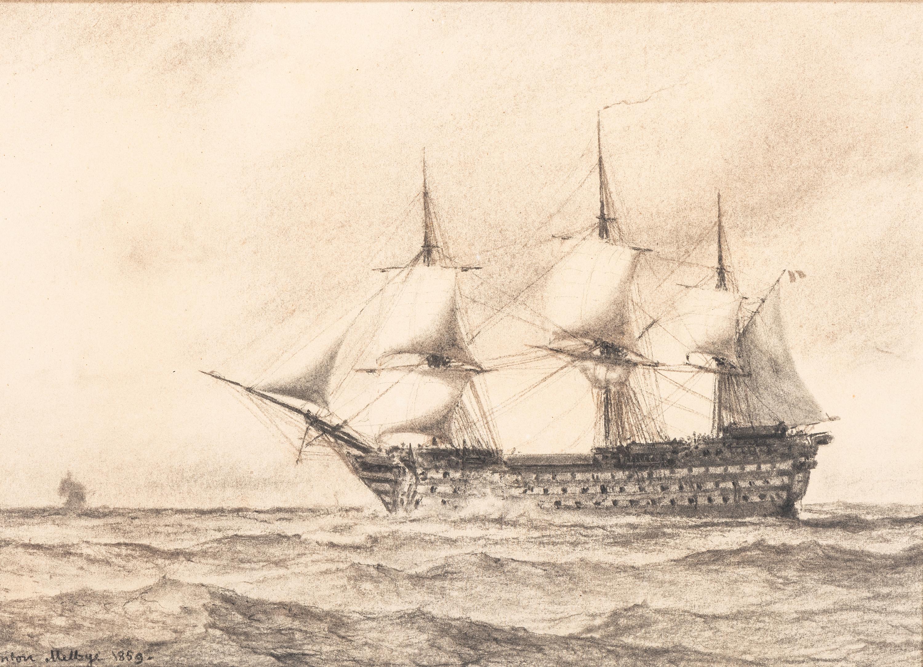 Daniel Hermann Anton Melbye (Danish, 1818-1875)