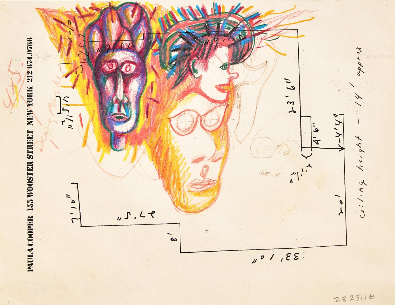 Two Works: Untitled (2828440), 1983 ; together with Untitled (2825116), 1983 (2)