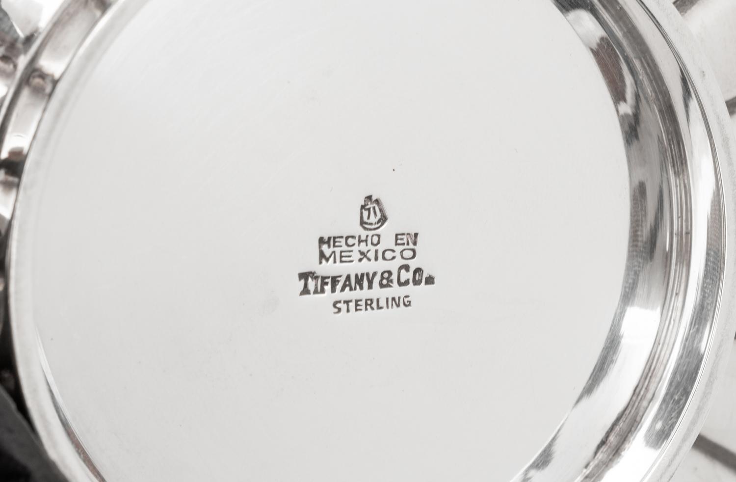 A Mexican Silver Covered Bowl Retailed by Tiffany and Co