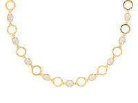 TEMPLE ST. CLAIR, MOONSTONE AND YELLOW GOLD NECKLACE