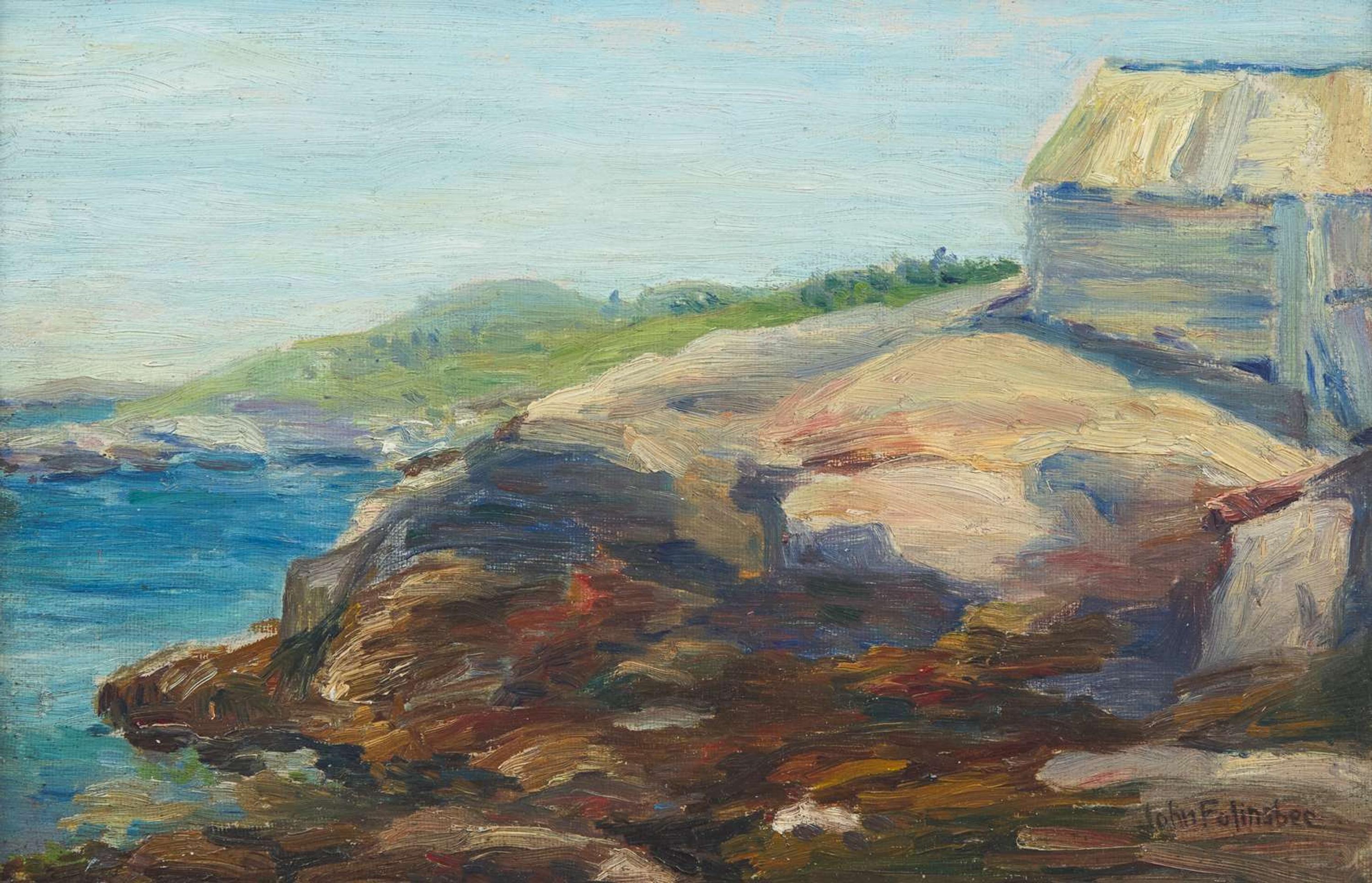 John Fulton Folinsbee (American, 1892–1972)- Maine Harbor