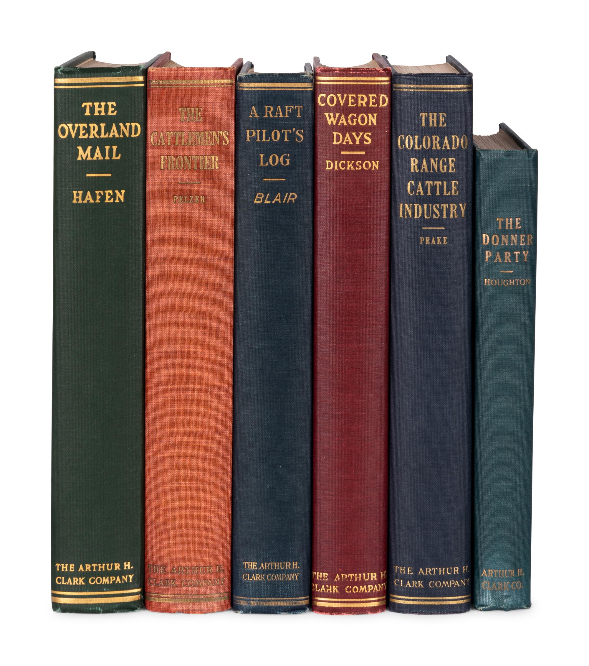 [ARTHUR H. CLARK COMPANY] -- [WESTERN AMERICANA]. A group of 7 works, comprising: