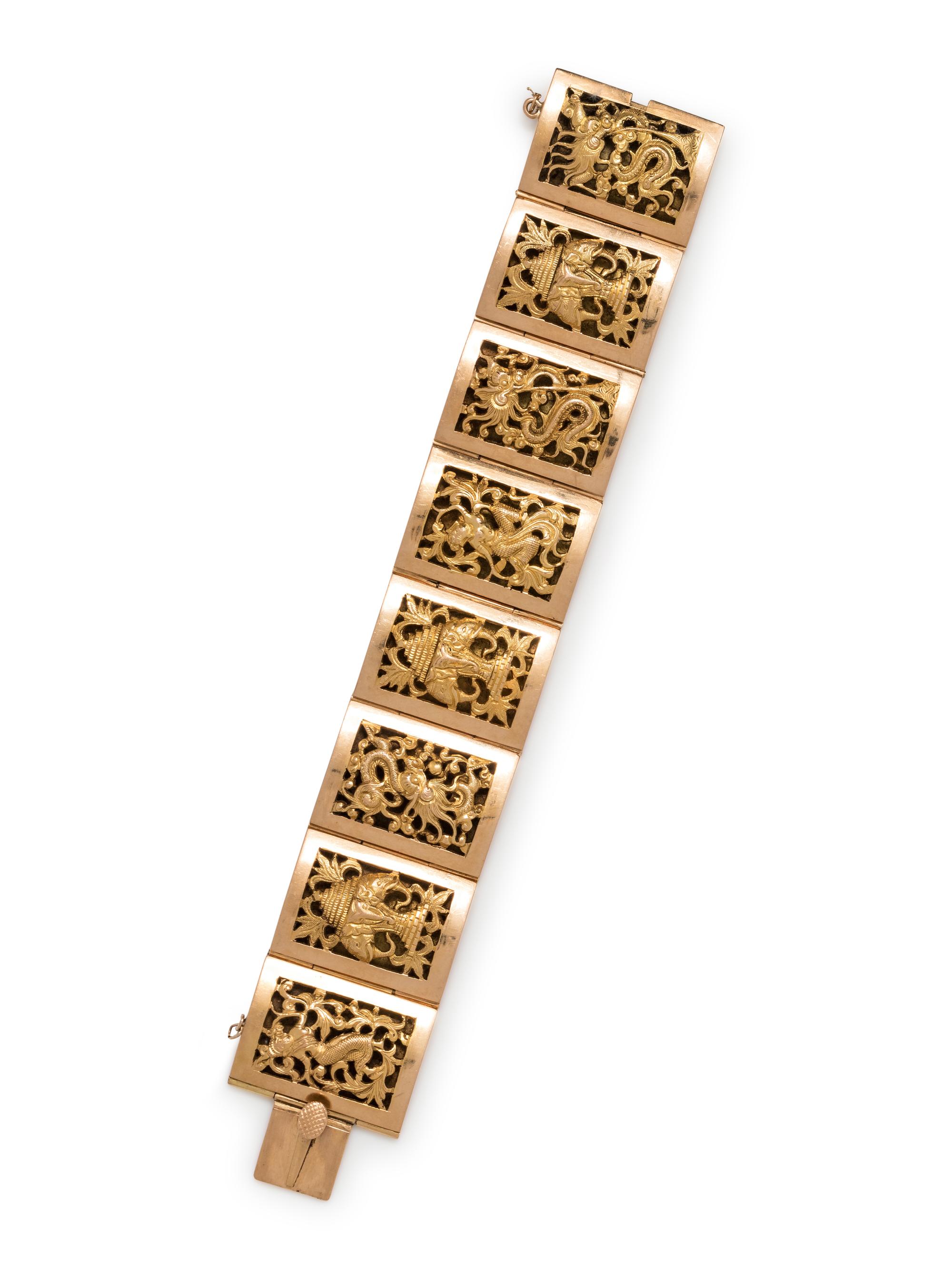 YELLOW GOLD BRACELET