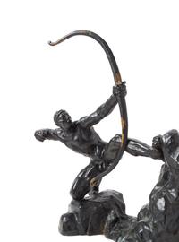 Emile Antoine Bourdelle, (French, 1861-1929), Herakles, archer