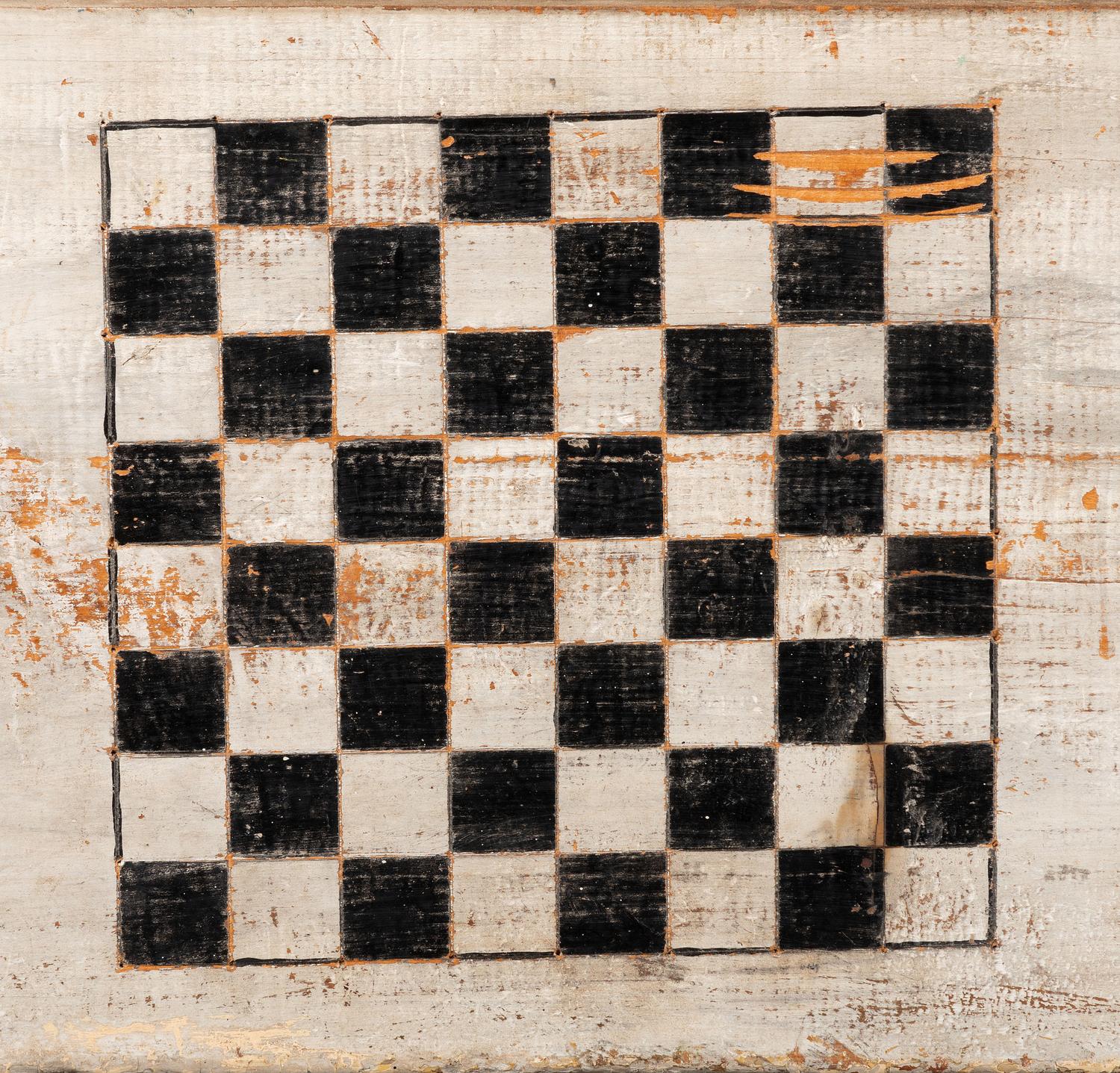 Four Decorated Wood Game Boards