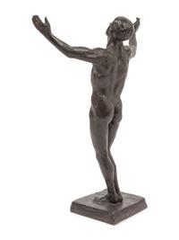 A Pair of Bronze Figures, One After Edgar Degas