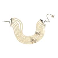 Chantecler, Angelskin Coral and Diamond Beaded Necklace