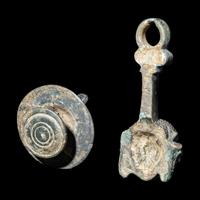 Two Roman Bronze Appliques