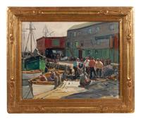 Boat Repairs at the Harbor