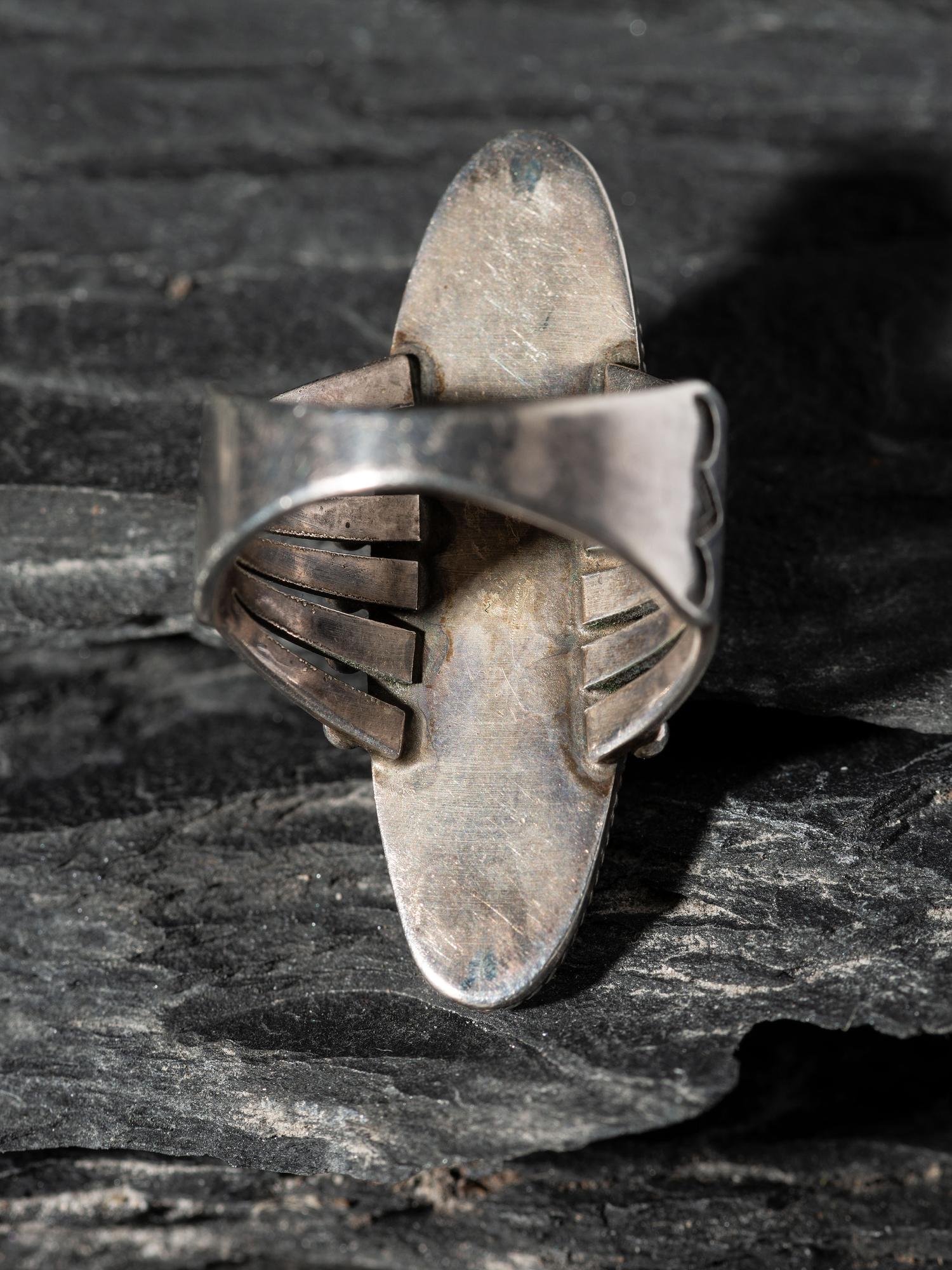 Silver and Turquoise Ring