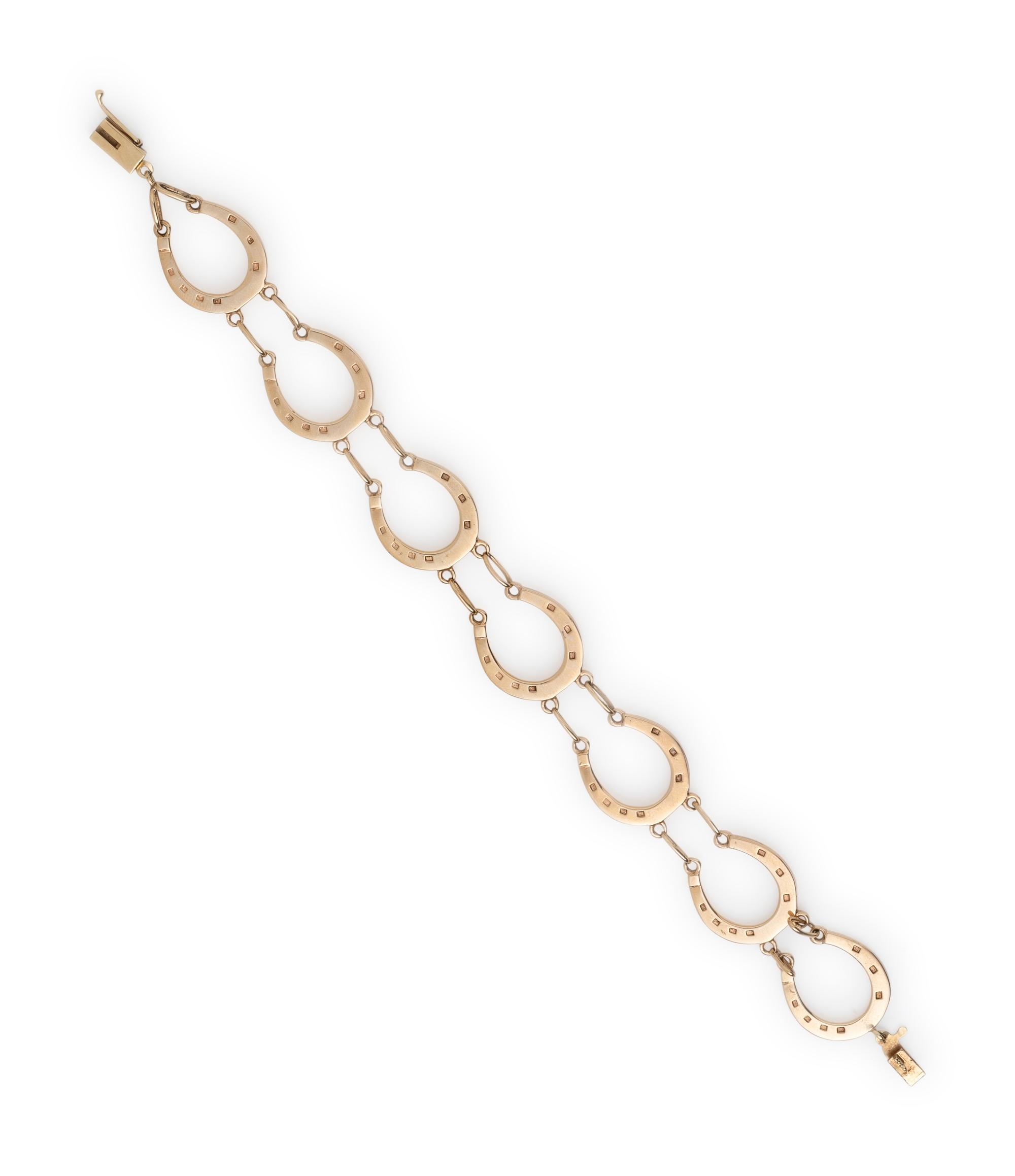 ROSE GOLD HORSESHOE BRACELET