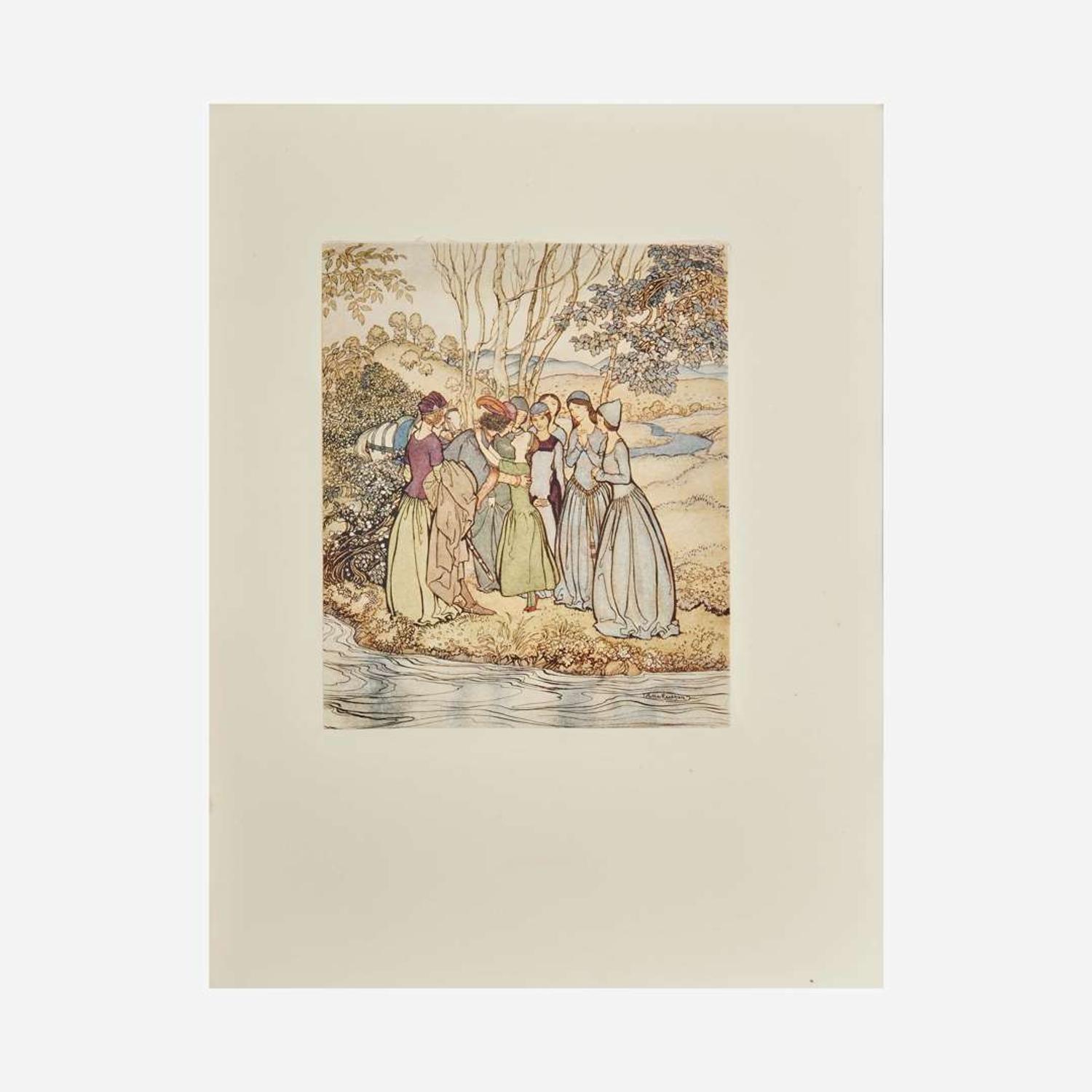 [Children's & Illustrated] [Rackham, Arthur] Some British Ballads