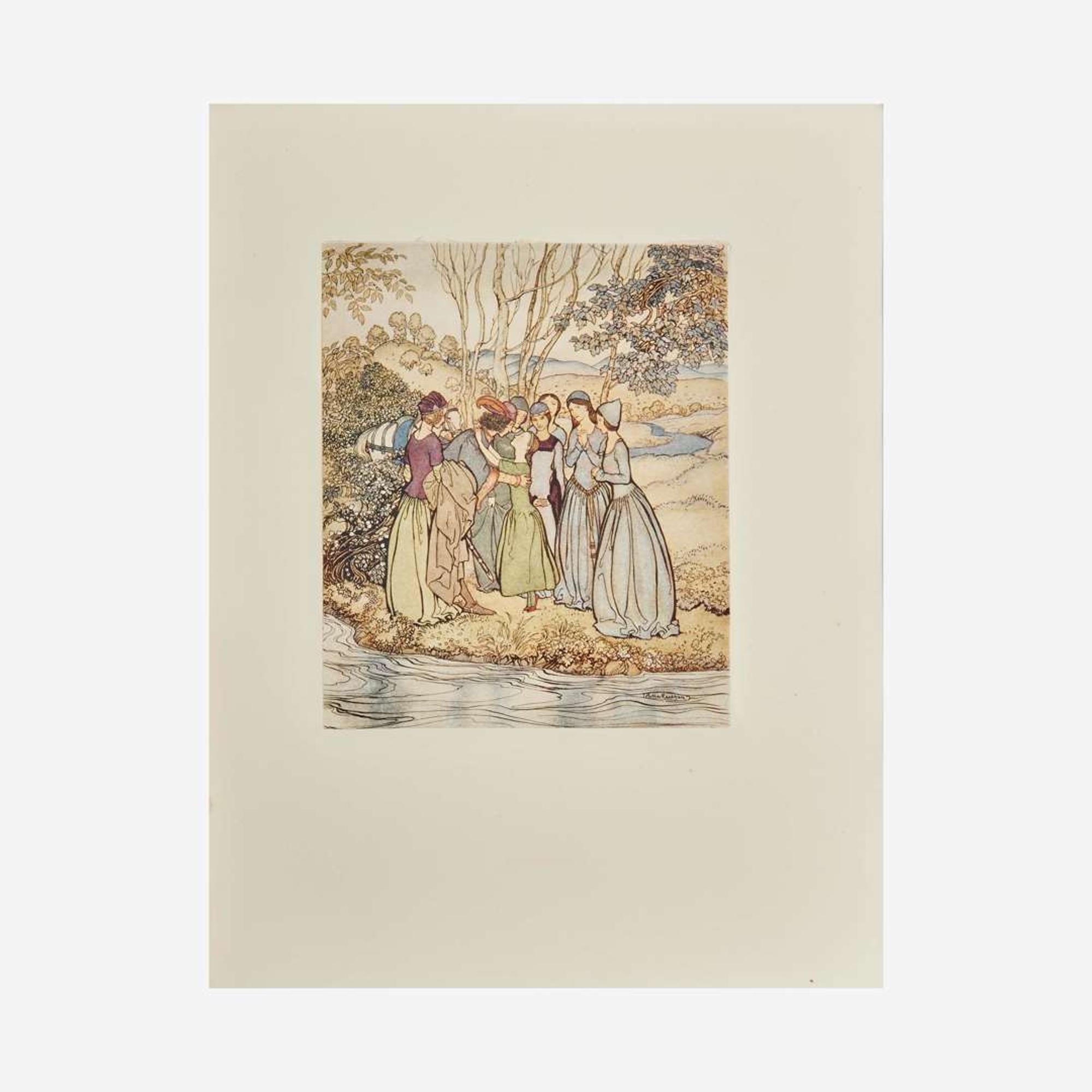 [Children's & Illustrated] [Rackham, Arthur] Some British Ballads