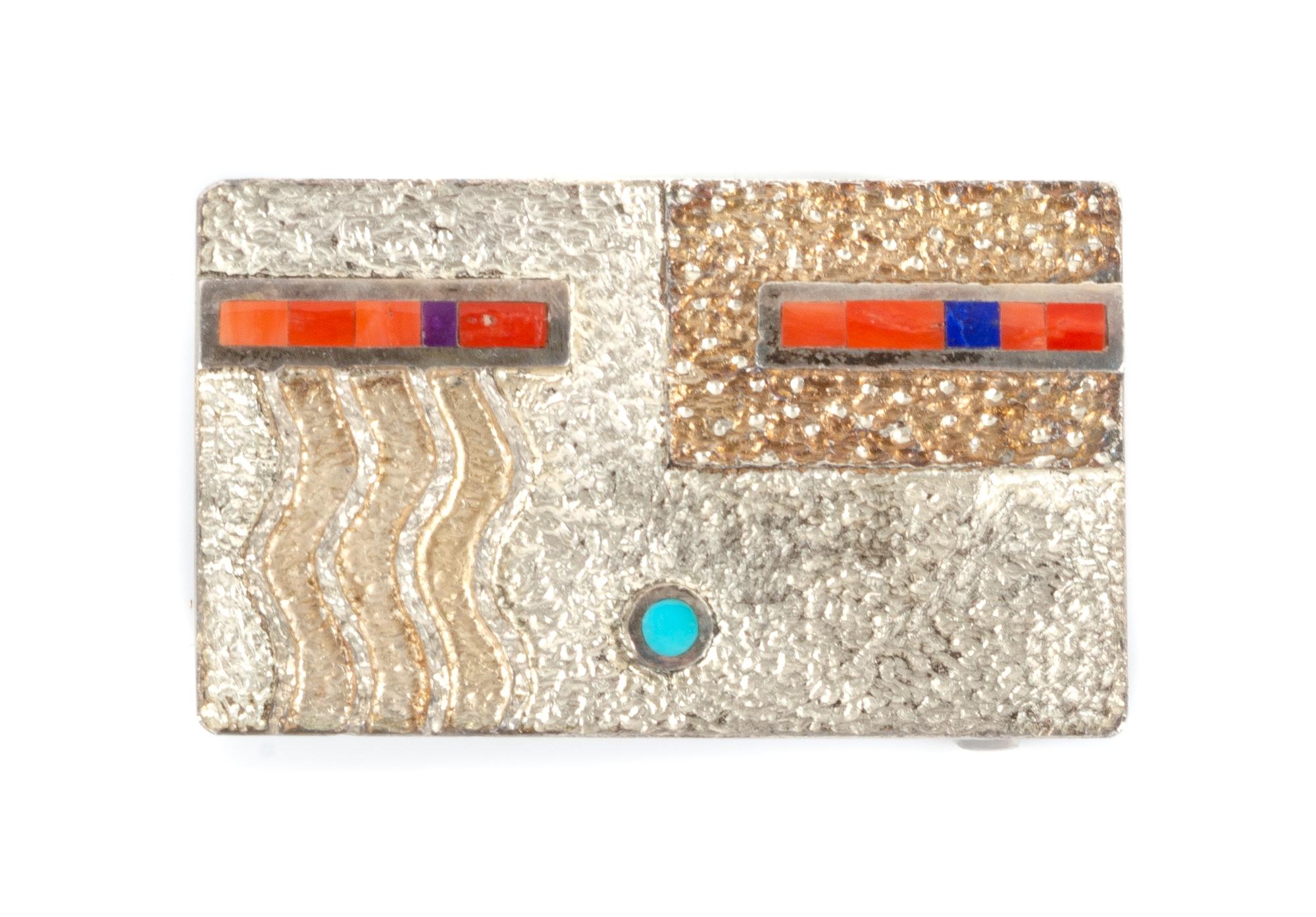 Mark Roanhorse Height 1 1/2 x width 2 1/2 inches — (Navajo, b. 1985)