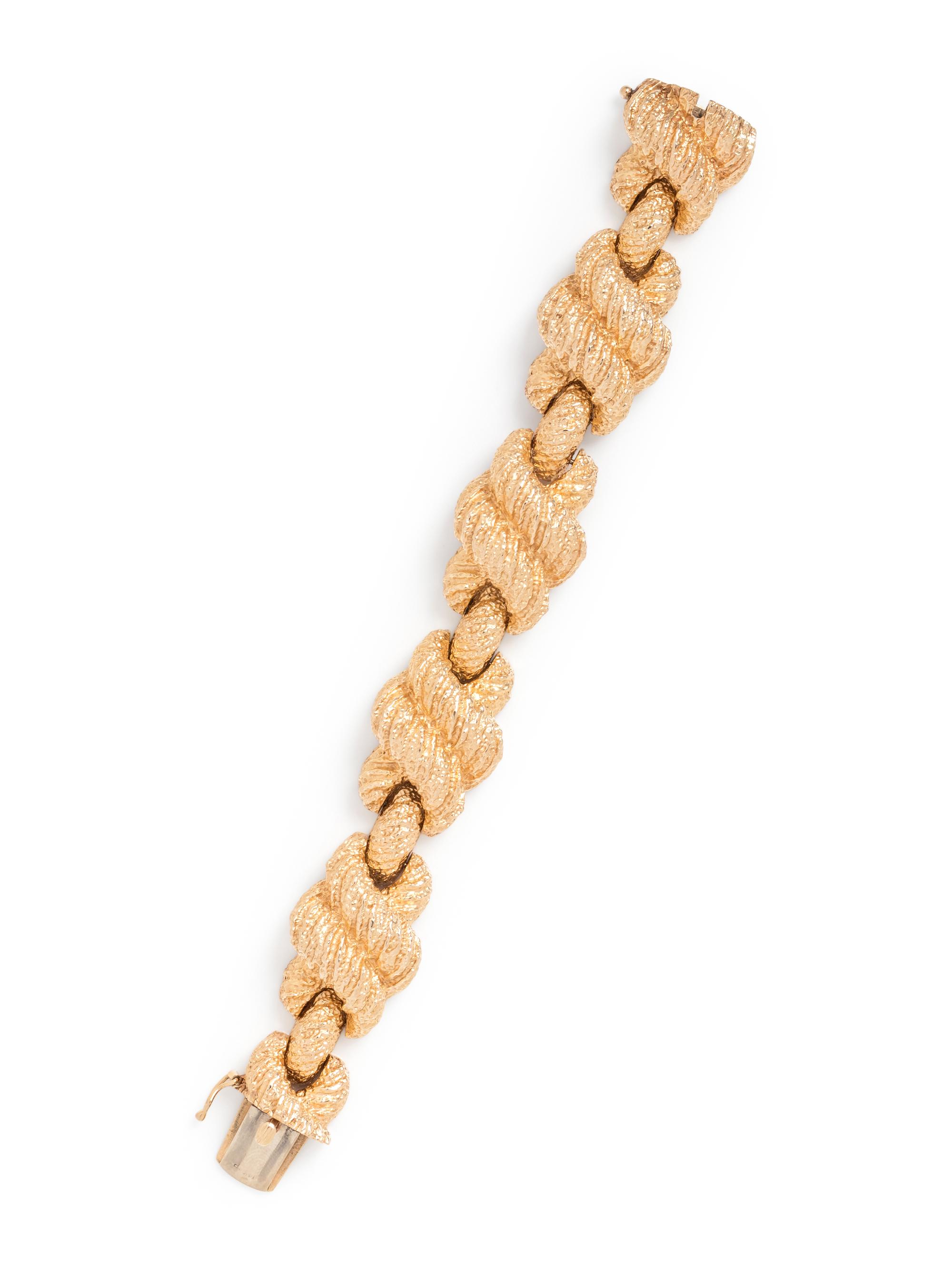 YELLOW GOLD BRACELET