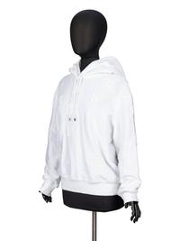Chanel, White Appliquéd Hoodie