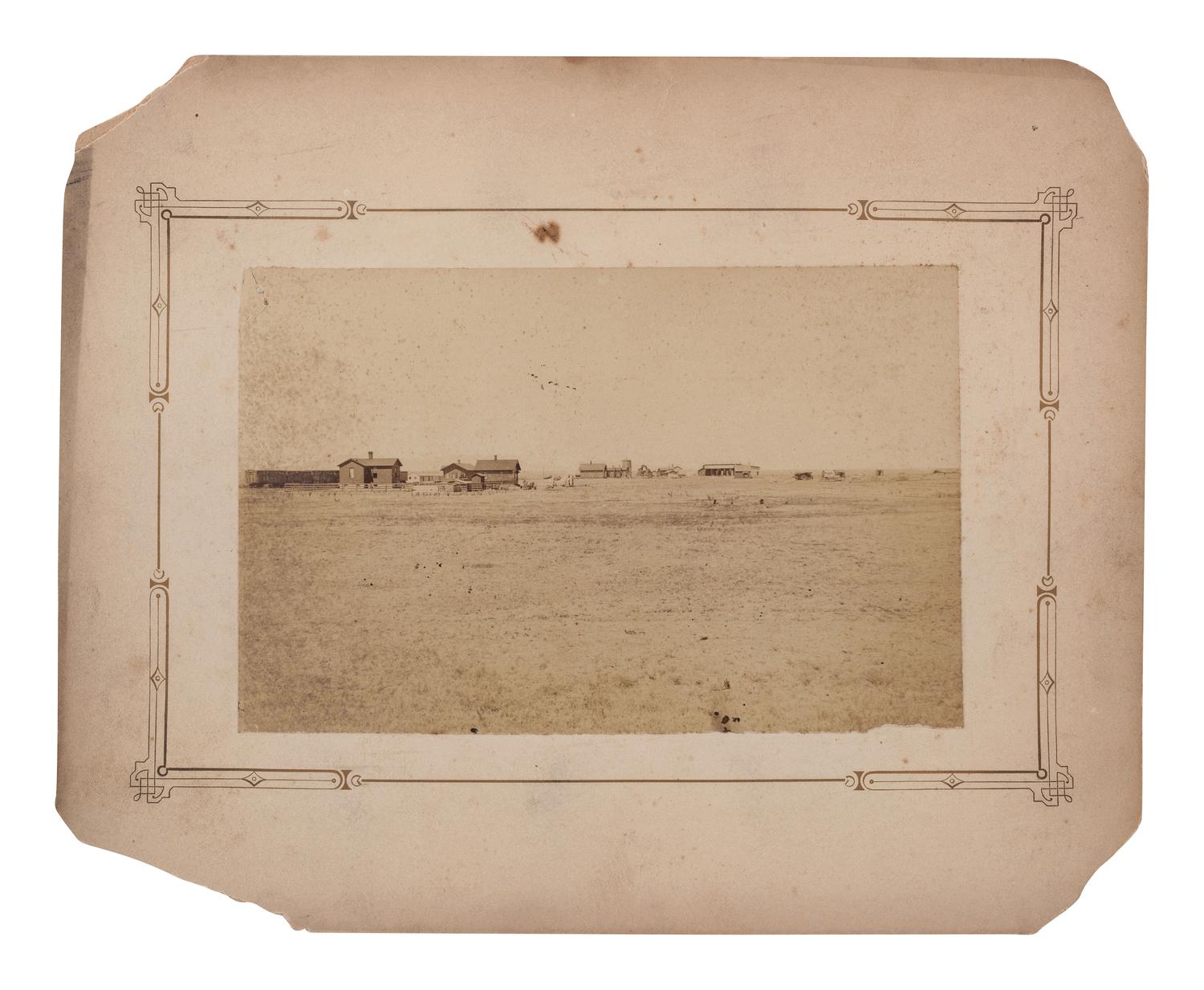[OKLAHOMA]. [ Woodward, Indian Territory ]. N.p.: N.p., ca. 1886, 1887.