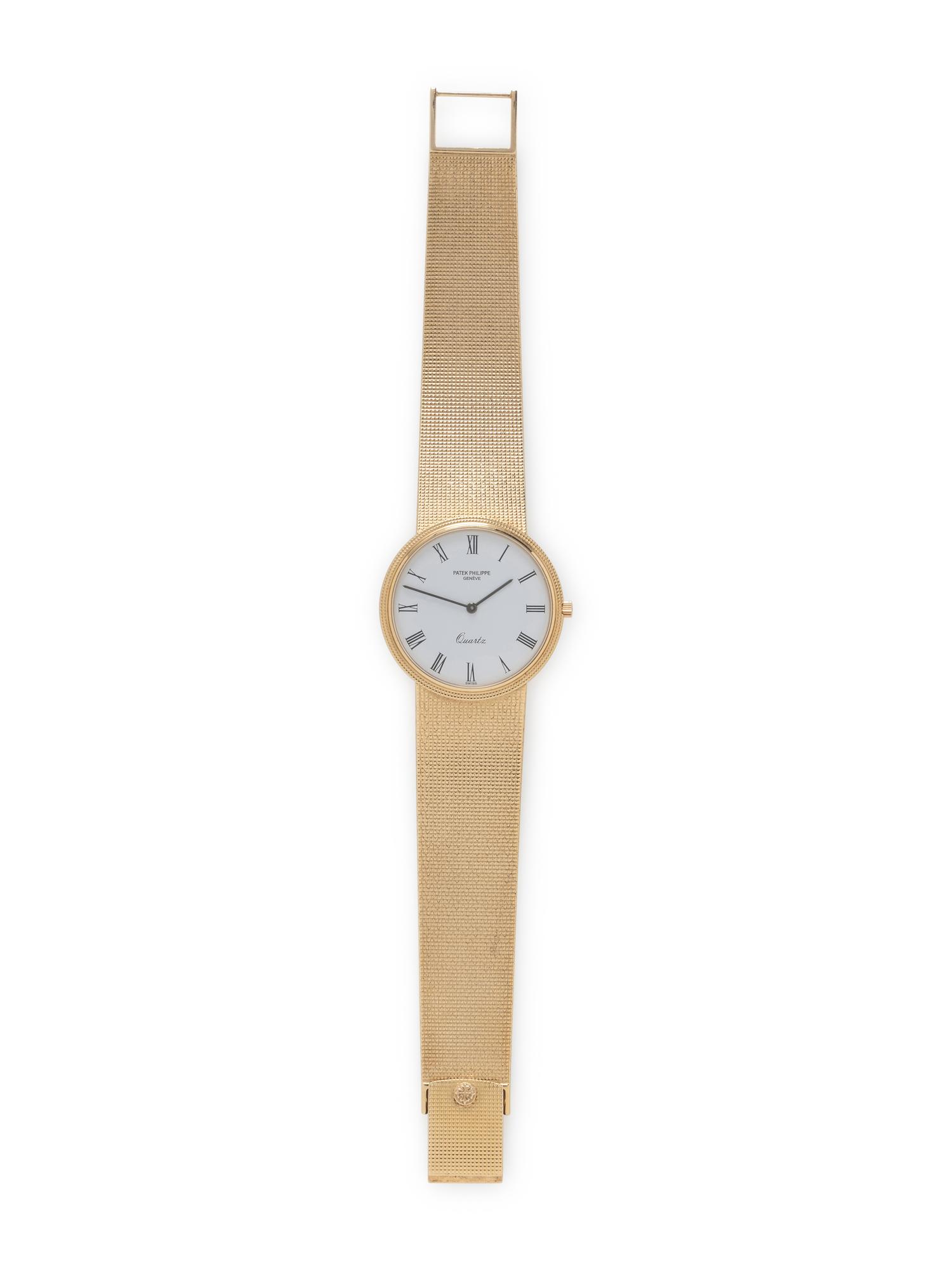 PATEK PHILIPPE, REF. 3744/1 18K YELLOW GOLD 'CALATRAVA' WATCH