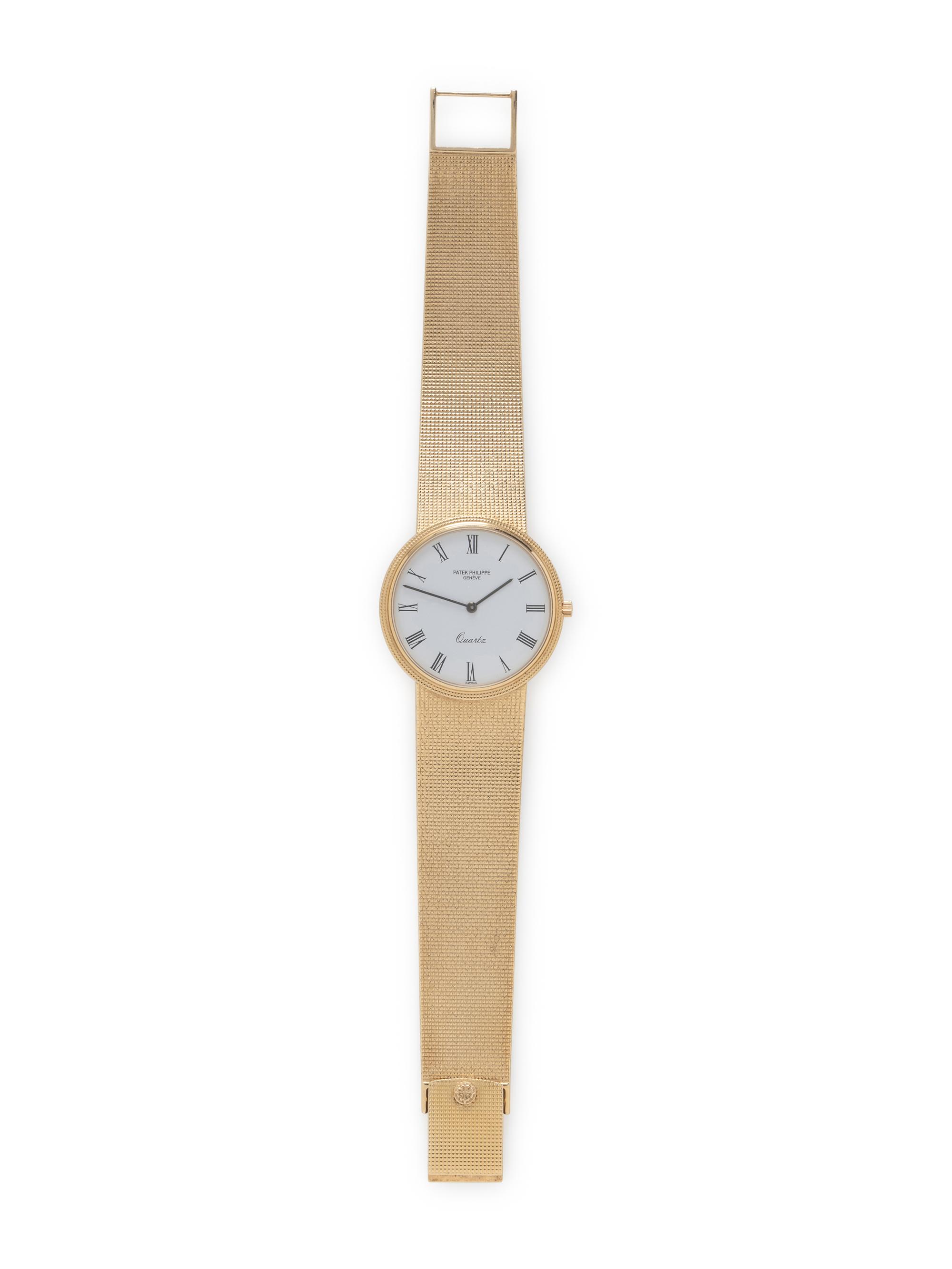 PATEK PHILIPPE, REF. 3744/1 18K YELLOW GOLD 'CALATRAVA' WATCH