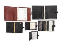 Collection of Six Filofax Skin Planners and Address Books, 1980-2000s