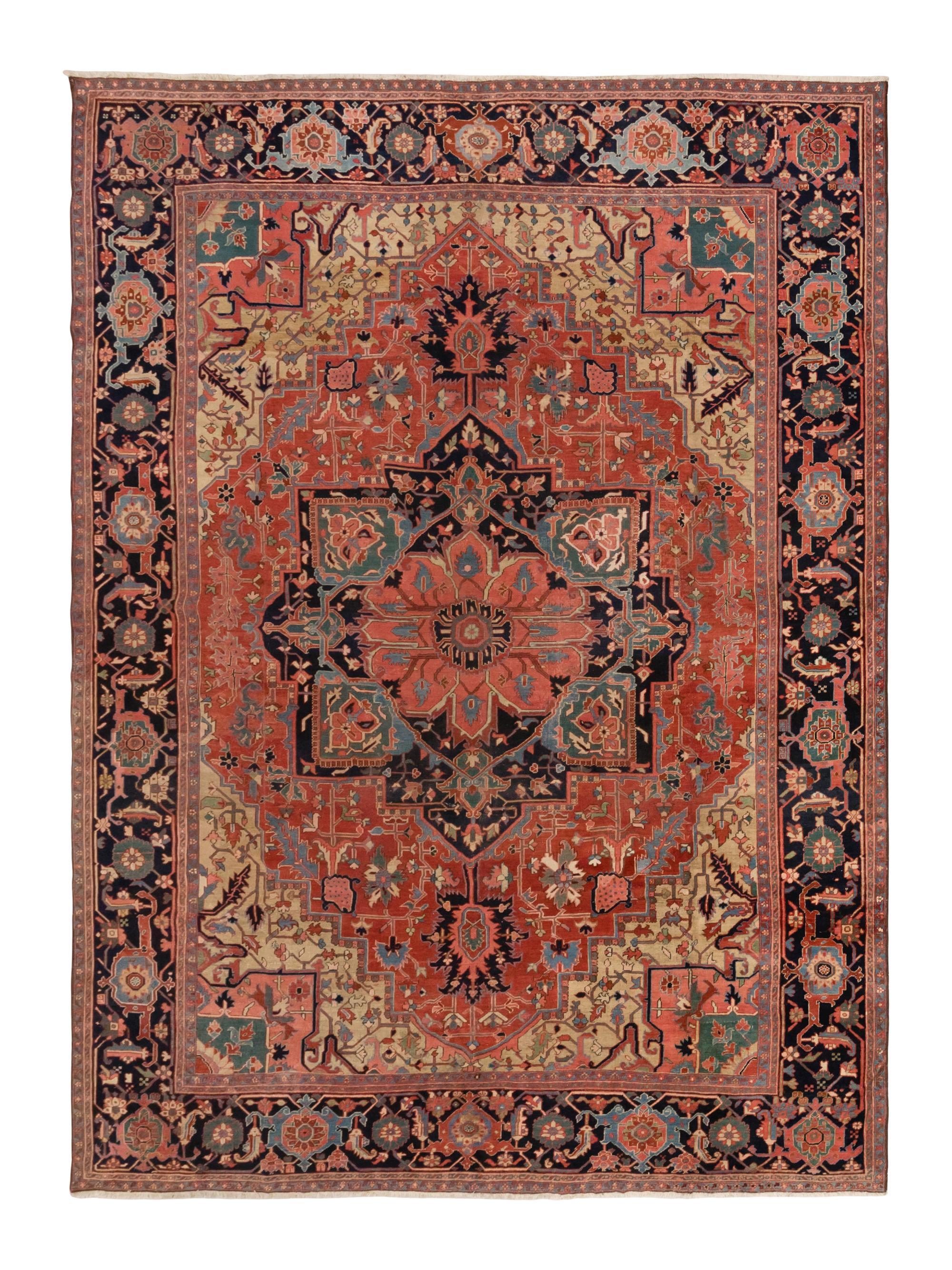 A Heriz Carpet