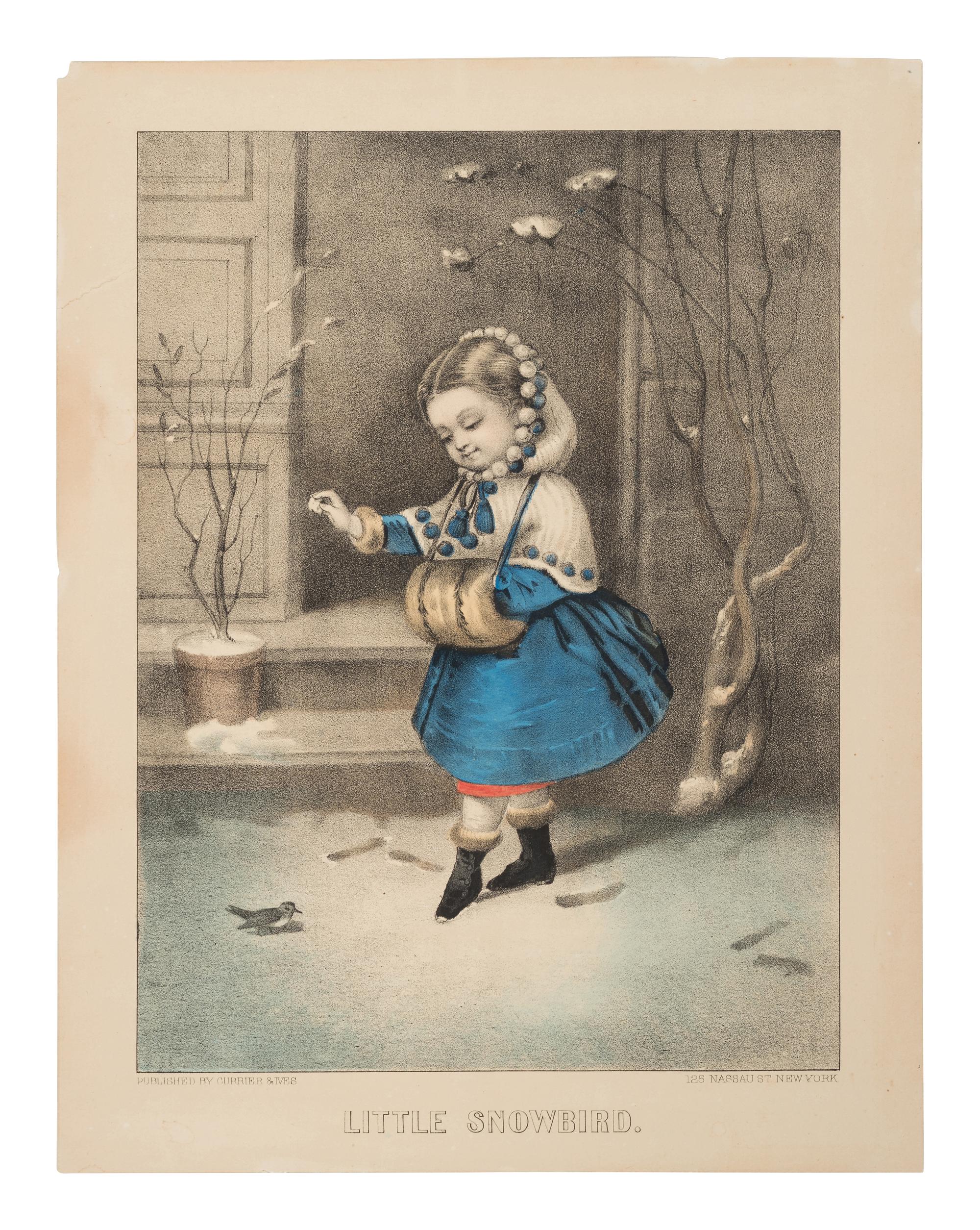 [HUNTING & SPORTING SCENES] -- CURRIER and IVES, publishers Deer Shooting. In the Northern Woods, n.d. (G.1672). -- And another copy. -- Partridge Shooting, No. 174, 1855. (G.5113). -- Partridge Shooting, 1870.(G. 5115). -- Wild Duck Shooting. On the Wing, 1870. (G.7213). -- The Rubber. "Put to His Trumps," n.d. (G.5687).
